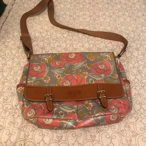 Fossil Floral Laptop Bag- New without tags